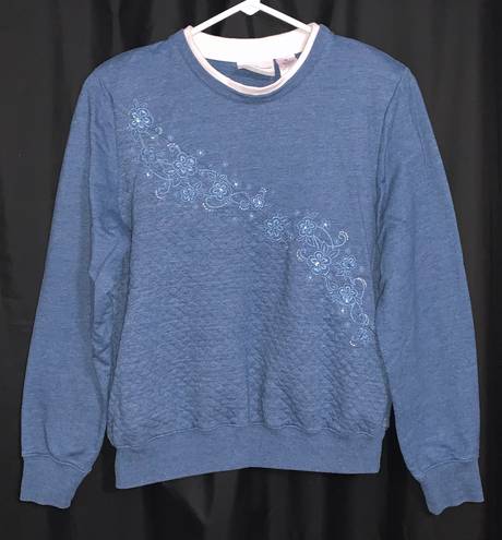 Alfred Dunner Petite Crewneck