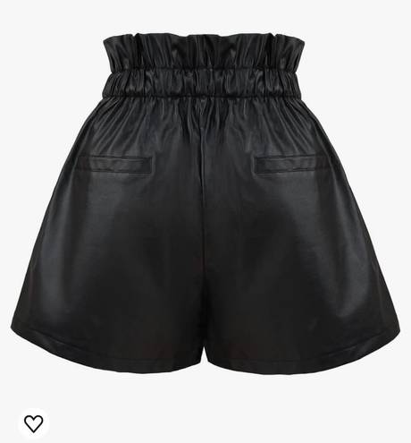 Anienaya Faux Leather Shorts