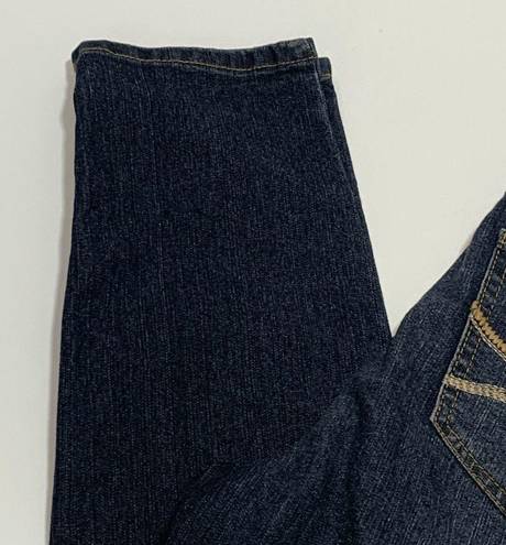 Natural Reflections  Womens Denim Jeans Skinny Mid Rise Dark Wash Size 28