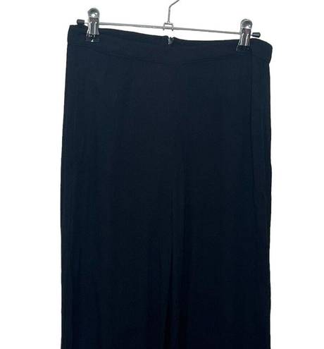 Reformation  Sorrenti Pants Black Wide Straight Leg High Rise Women’s Size 2