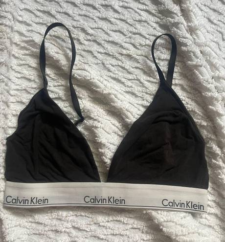 Calvin Klein Black Bralette