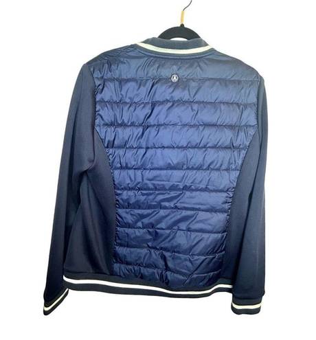 Barbour  Fibredown Women’s Navy Light Puffer Academic Athletic jacket size 12