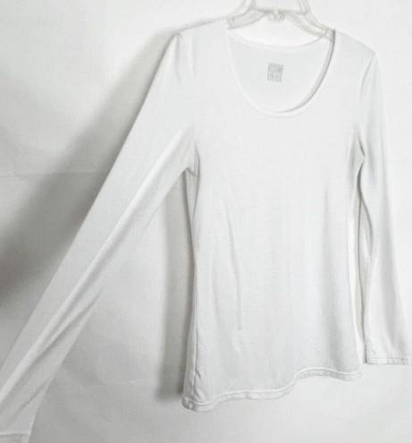 32 Degrees Heat 32 Heat Activewear Long Sleeve White Top Size Medium