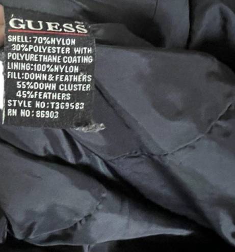 Guess  Down Filled Black Puffer Jacket