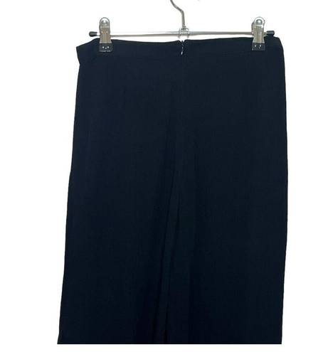 Reformation  Sorrenti Pants Black Wide Straight Leg High Rise Women’s Size 2