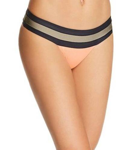 PilyQ  Banded Color Block Full Bikini Bottom