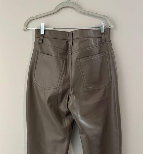 Abercrombie & Fitch Abercrombie Vegan Leather Pants 