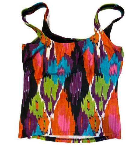 Gottex  Women’s Multi Colored Swim Tank Top Size 6