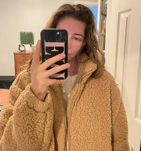 LA Hearts Cozy Teddy Jacket