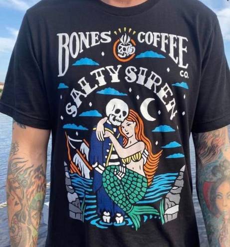 Salty Bones Coffee  Siren Tee Shirt