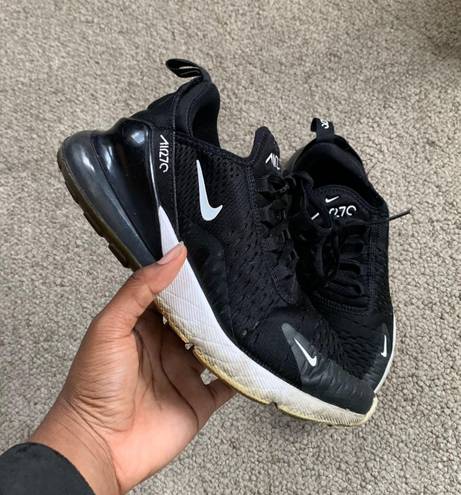 Nike Air Max 270 Black & White Sneakers