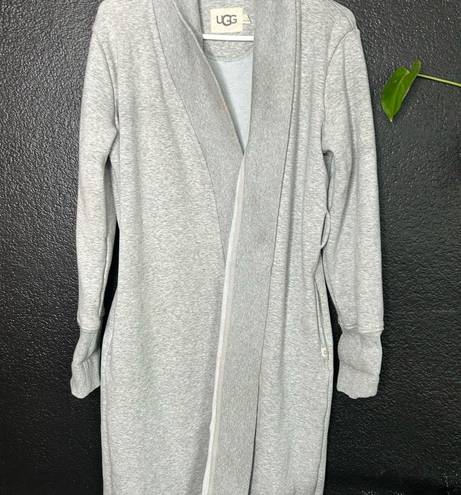 UGG #120  bathrobe size small grey b13