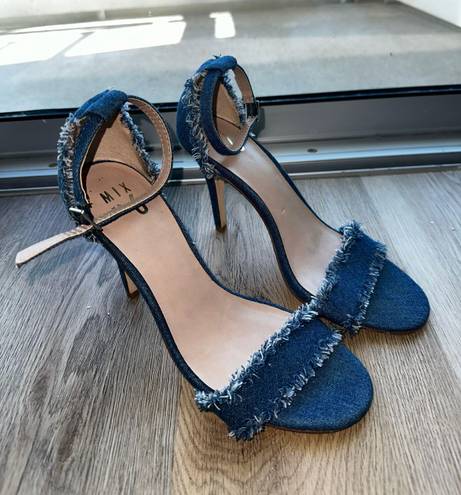 mix no. 6 Denim Heels