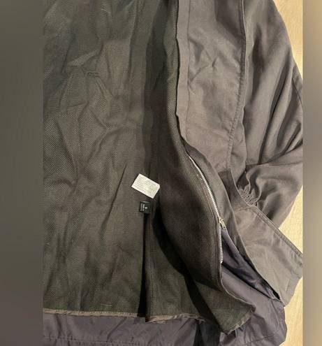 Gallery Perfect 90s Vintage dark gray short trench coat