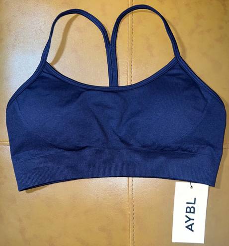 AYBL Empower Seamless Sports Bra In Navy - Medium