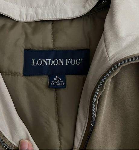London Fog  two in one Coat with zip out puffer M