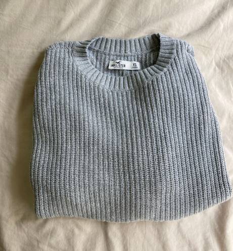 Hollister Knit Gray Sweater