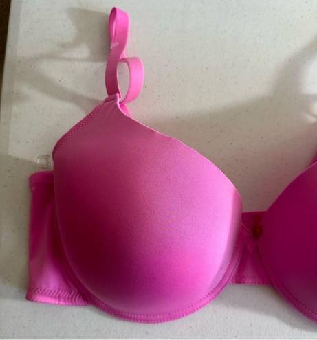 Juicy Couture  Bra 42D Pink Padded Underwire Adjustable Clasp Back