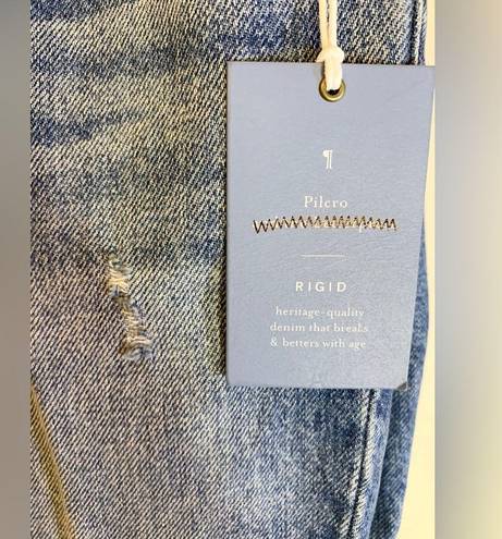 Pilcro and the Letterpress Anthropologie  Hyphen Boy Fit Fringe Crop Jeans 28