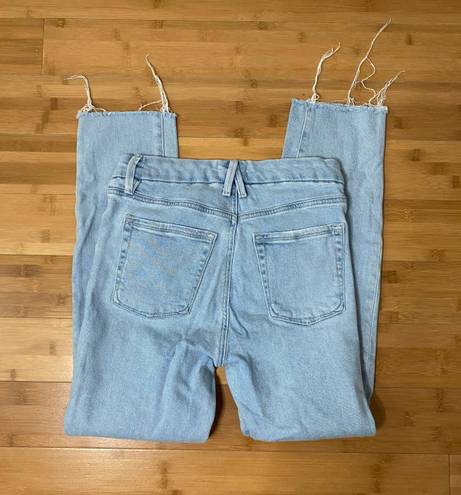 Good American Straight Leg Jeans