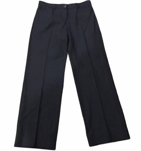 Emporio Armani Emporior Armani Wide Leg Career Trousers size 2 Black