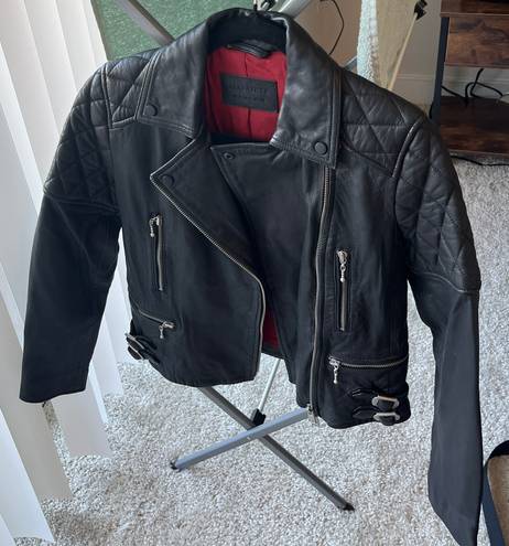 ALLSAINTS Leather Jacket