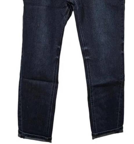 prAna NWT  Buxton Mid-Rise Button Fly Slim Boyfriend Stretch Jean 6 Blue #2694