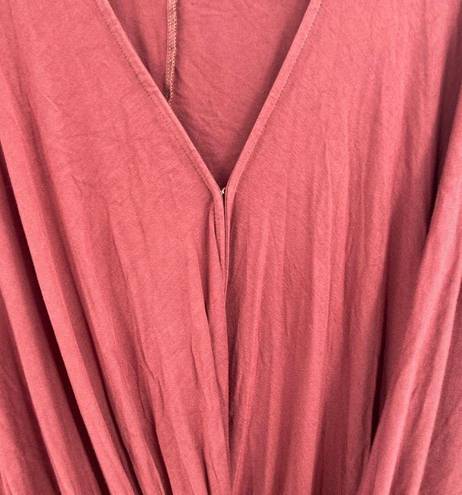 Young Fabulous and Broke  Revolve midi Captive Dress Red Yfb Rust Size Medium Nwt