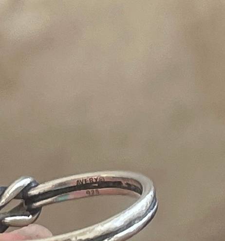 James Avery Silver Petite Lovers Knot  Ring