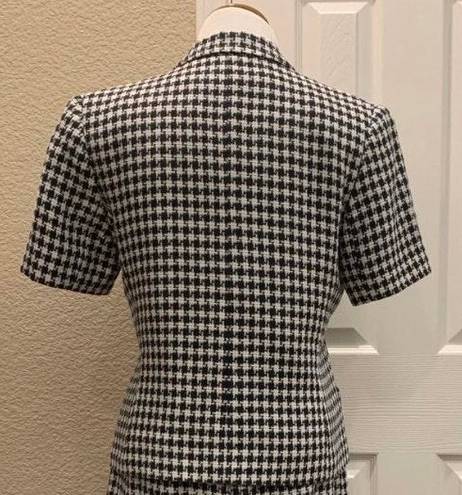 Harvé Benard Vintage Houndstooth Blazer