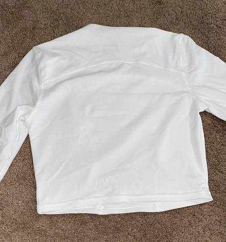 Athletic Long Sleeve White Size L