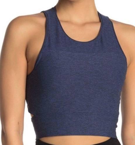 Outdoor Voices  Slashback Crop Top Navy Size Small