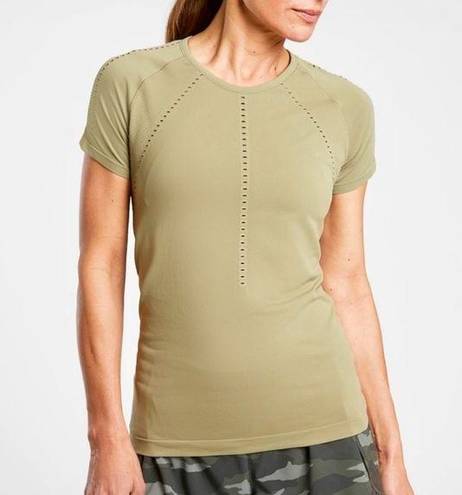 Athleta  Foothill Seamless Laser Cut Short Sleeve Tee