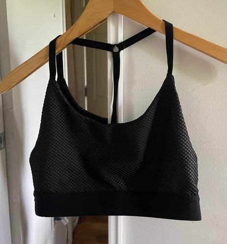 Koral Black Sports Bra