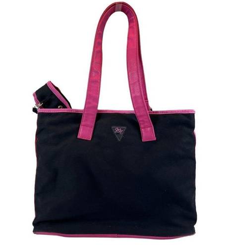 Edge Mobile  forHer Eco-Friendly Tote (Black with Pink Trim)