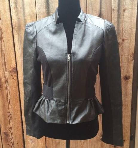 BCBGeneration  Black Leather Jacket