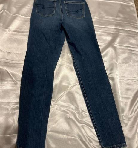 American Eagle SIZE 4  CURVY SUPER HI-RISE JEGGING