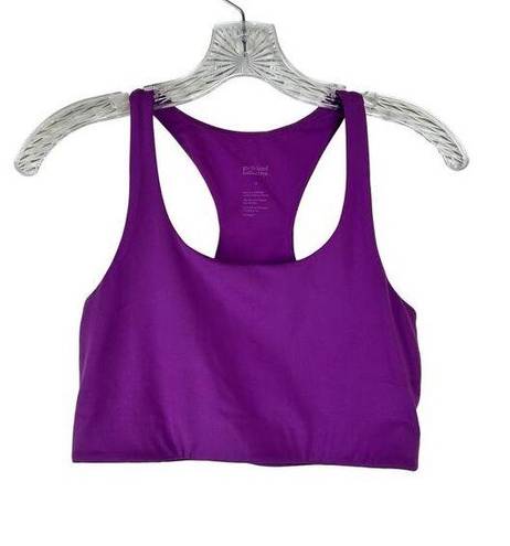 Girlfriend Collective Longline Racerback Sports Bra Paloma Purple Women Sz Small