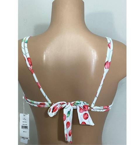 PilyQ New.  cherries bikini set. Small. MSRP $144