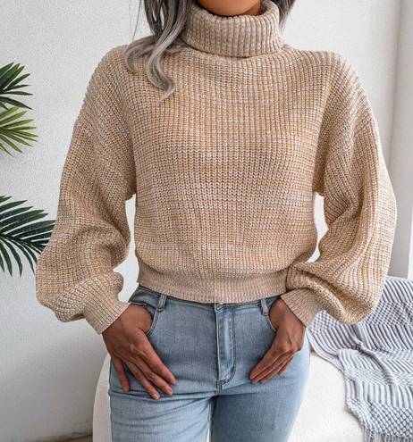 Urban Outfitters Beige Turtleneck