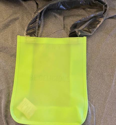 DKNY Tote Rubber Neon NWT