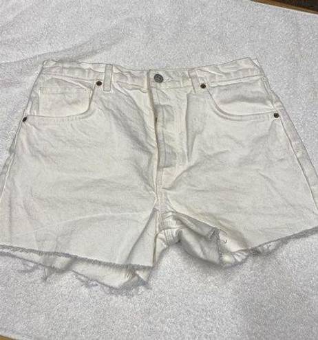 Reformation  Charlie High Rise Jean Short in Porcelain Size 30 (b32) NWOT