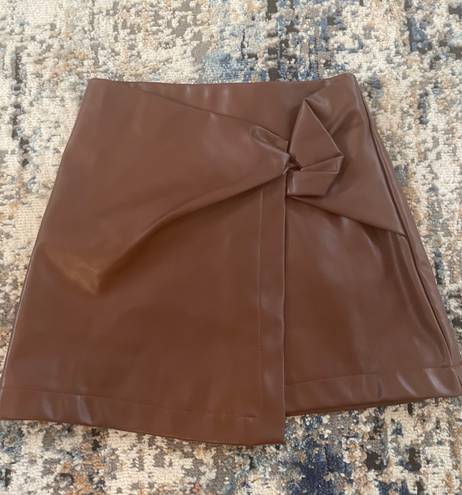 Princess Polly Leather Skirt