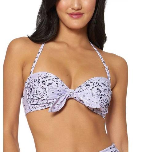 Jessica Simpson New.  lavender bandanna bikini set. Medium. Retails $108.