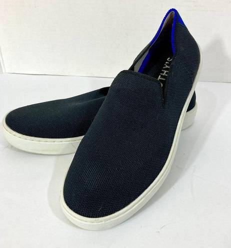 Rothy's  Original Slip On Sneaker, womens black Size 7 washable comfort shoe
