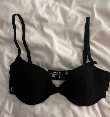 Lounge Underwear Black Loungewear Bra