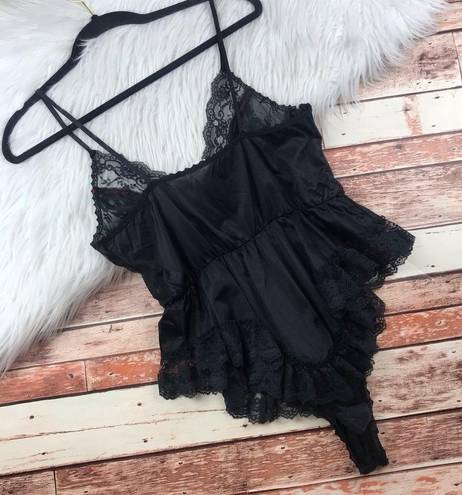 One Piece Vintage 1980’s bodysuit lingerie  lace