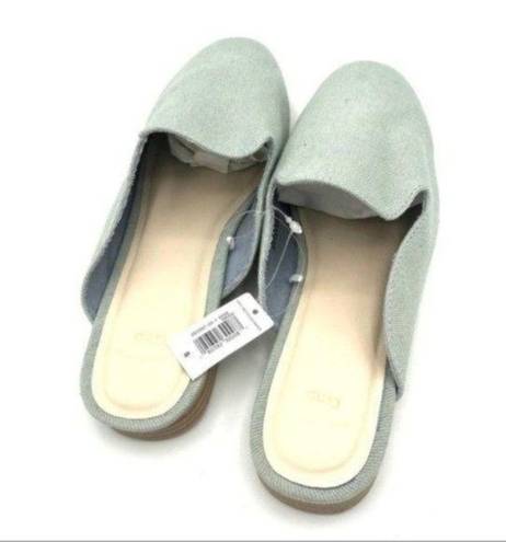 Gap  Factory Light Blue Denim Mule Size 8