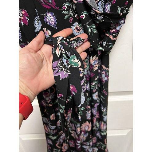 Leota  Size 2XL‎ Plus dress Black Floral Stretch Sexy Xxl Work Party 180901