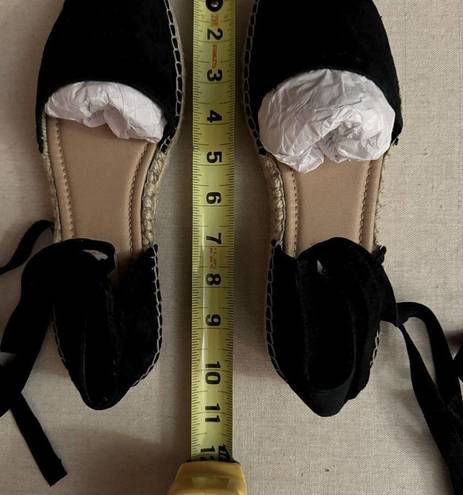 Steve Madden  Black Rosette Espadrilles - 8M